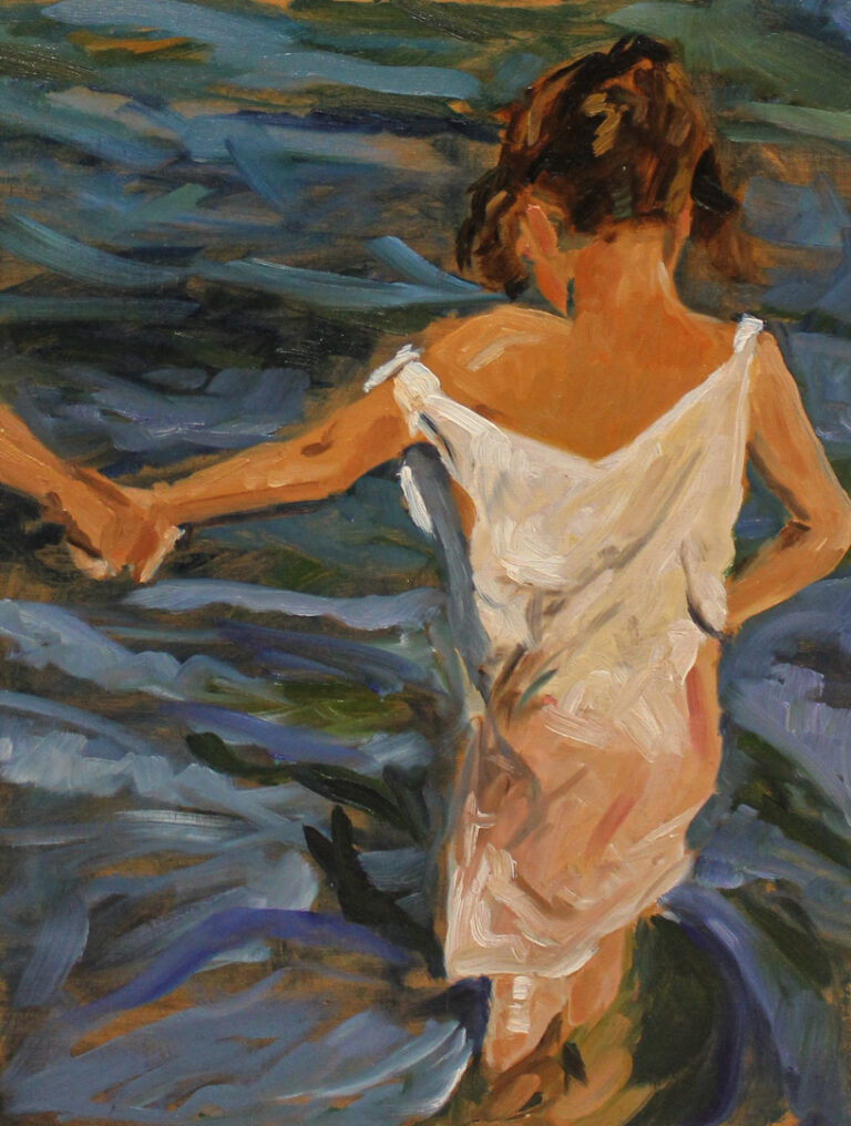 La baignade, copie d\'après Sorolla