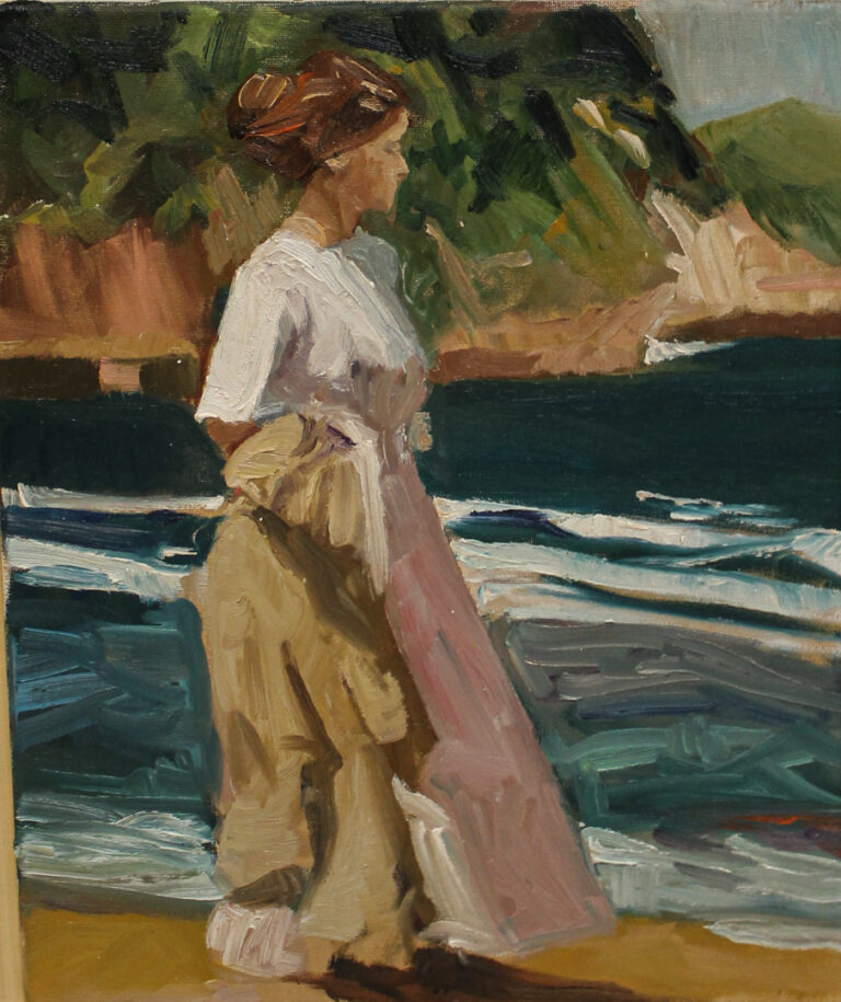 Pensive, copie Sorolla